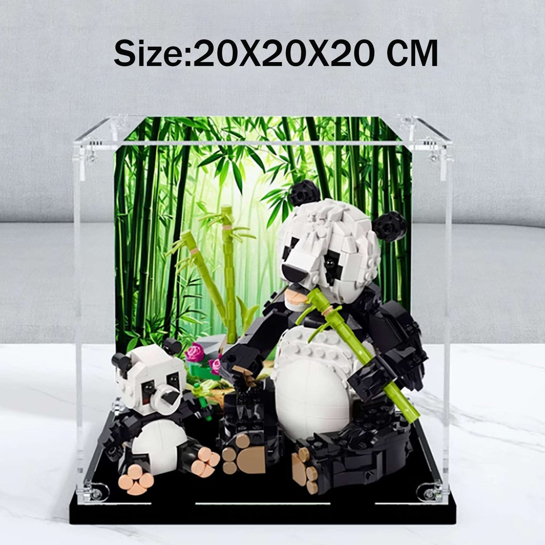 Amazon.com: Acrylic Display Case for Lego 31165 Wild Animals Panda