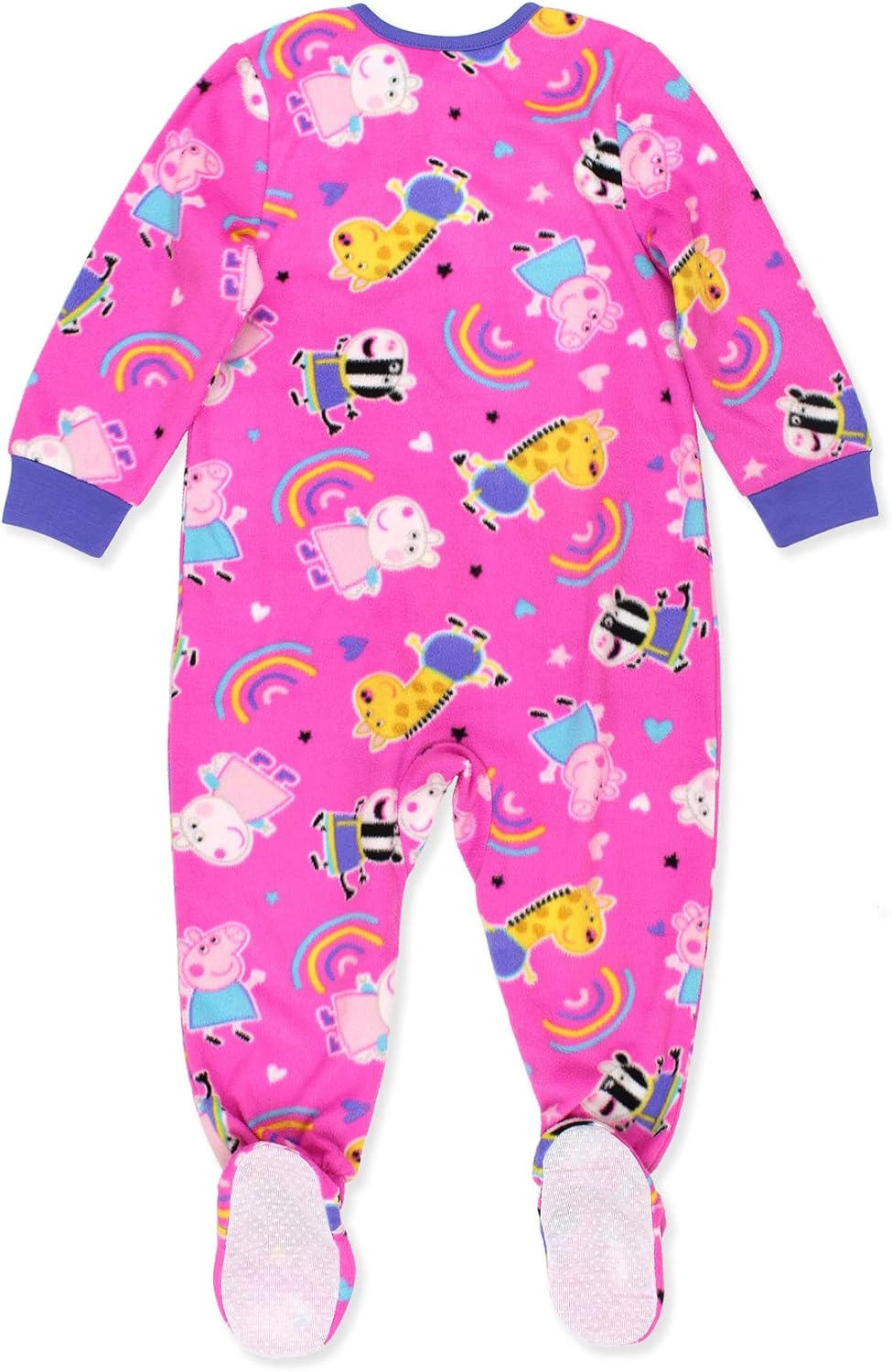 Peppa Pig Toddler Footed Blanket Sleeper Pajamas (5T, Pink) - Image 3