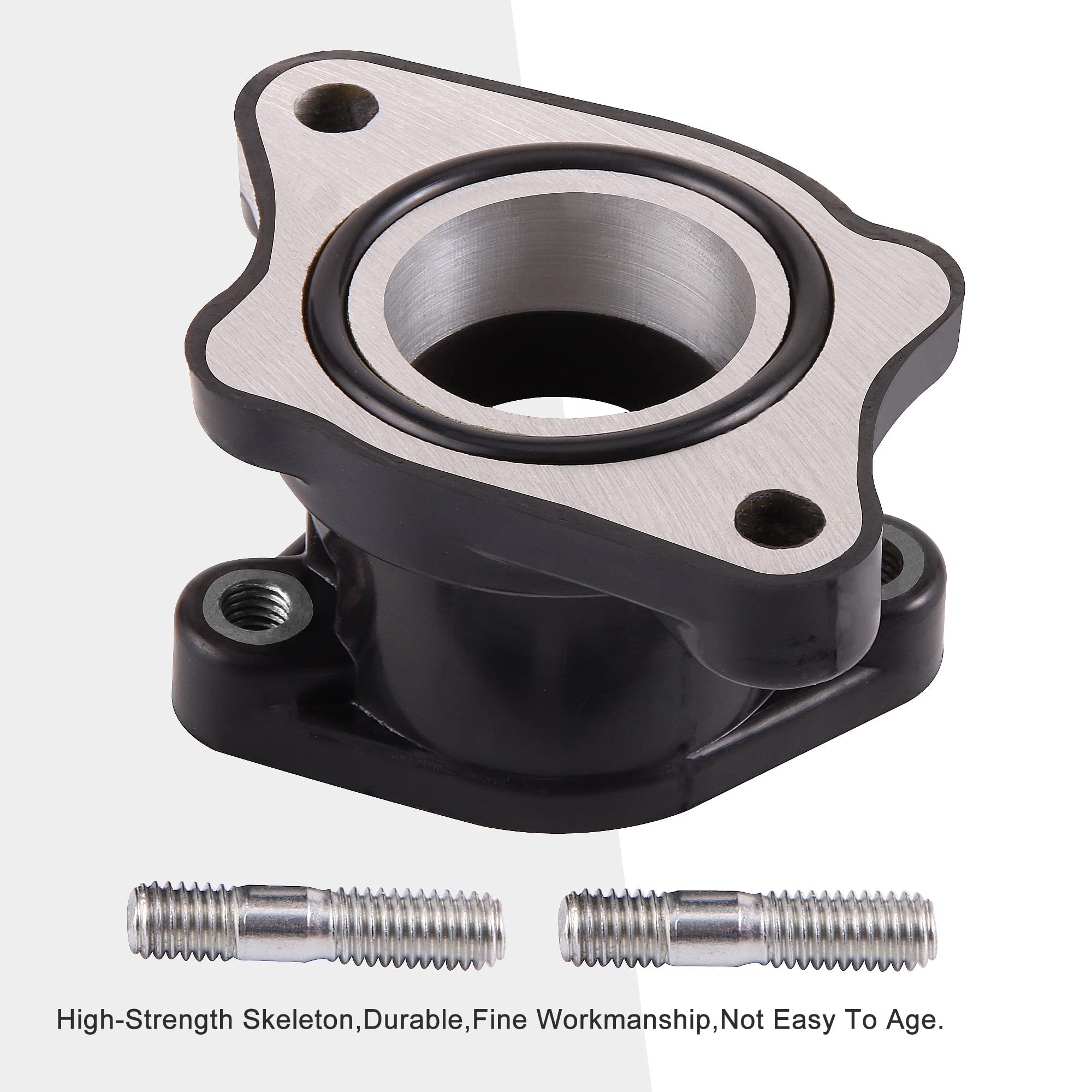 GOOFIT PZ27 27 mm tubo colector de admisión Reemplazar Para CG 125cc 150cc 200cc Taotao Roketa Sunl ATV Dirt Bike Go Kart