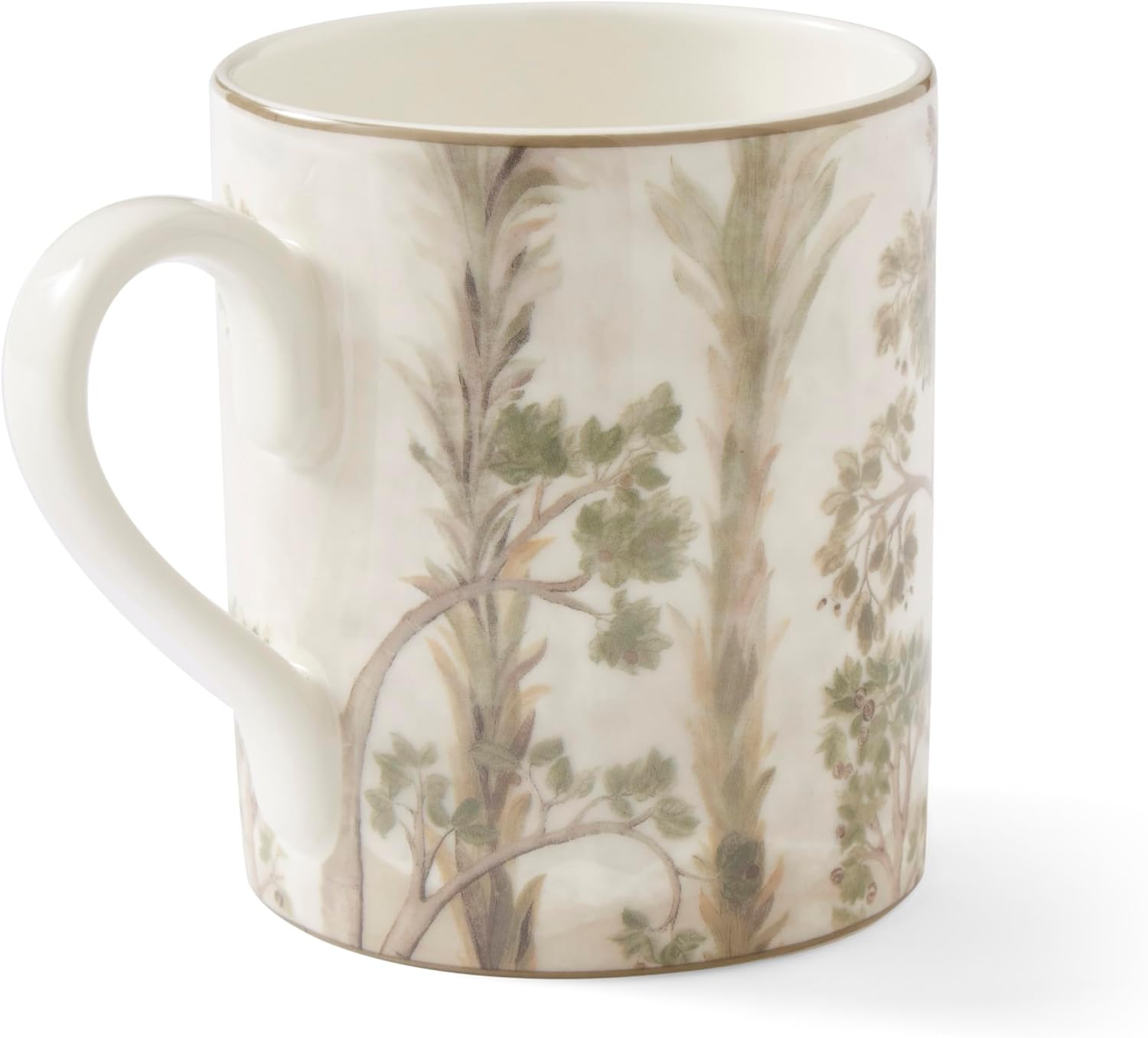 Spode Kit Kemp 16oz Tall Trees Mug | Enchanted Forest Design | Porcelain | Dishwasher and Microwave Safe | For Coffee and Tea | Fabulous Gift | Home or Office Use