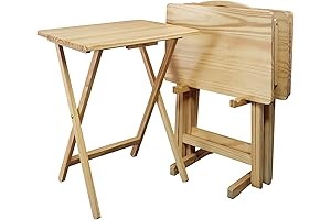 Casual Home Wooden TV Tray