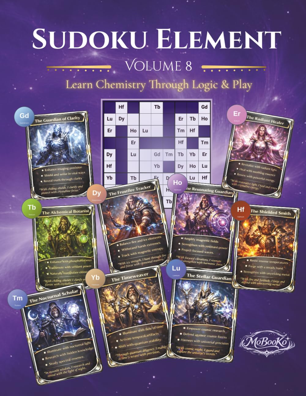 Sudoku Element – Volume 8: Advanced Chemistry Insight Puzzles (Sudoku Element Series)
