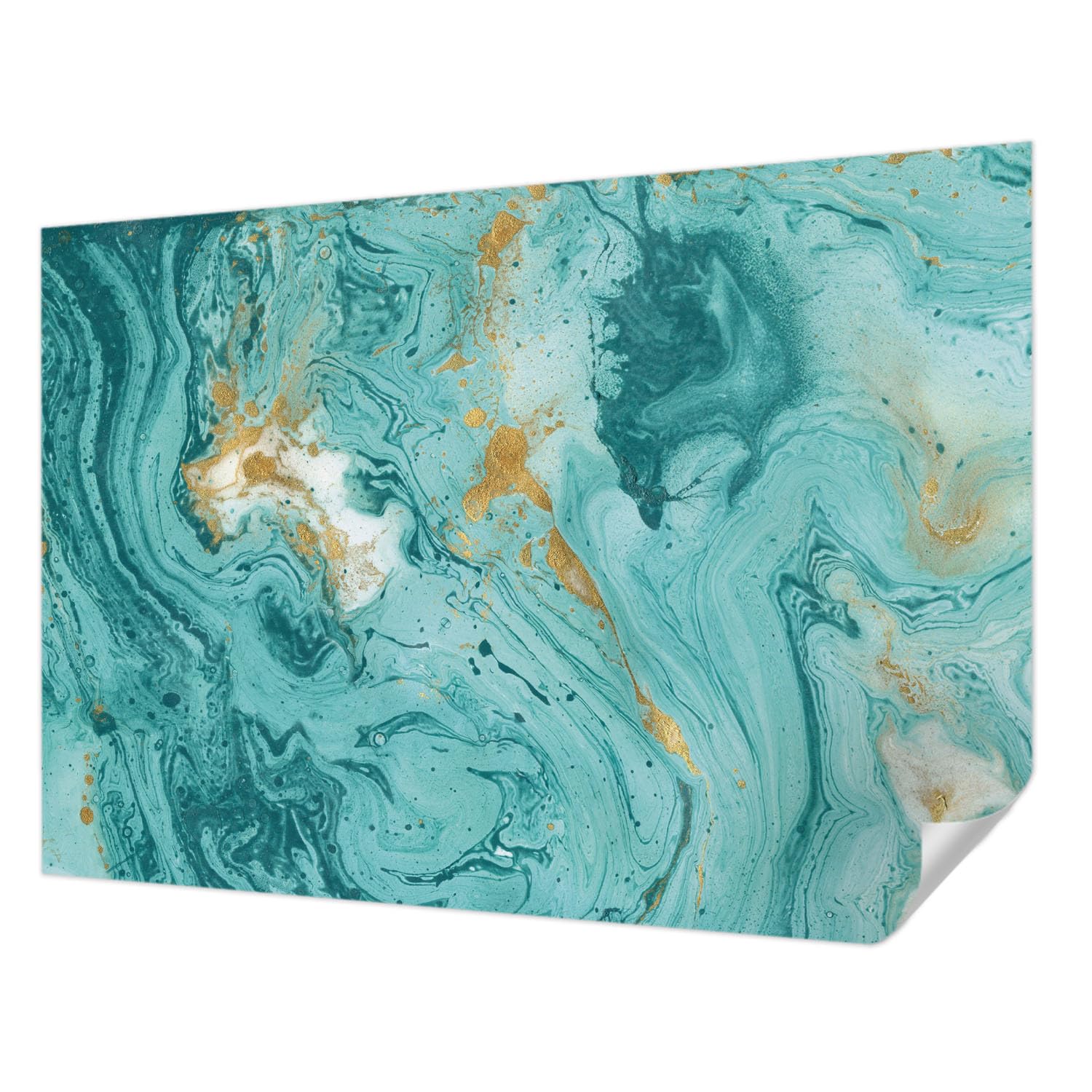Papier peint adhésif vagues de la mer pour salon et chambre une ambiance bord de mer