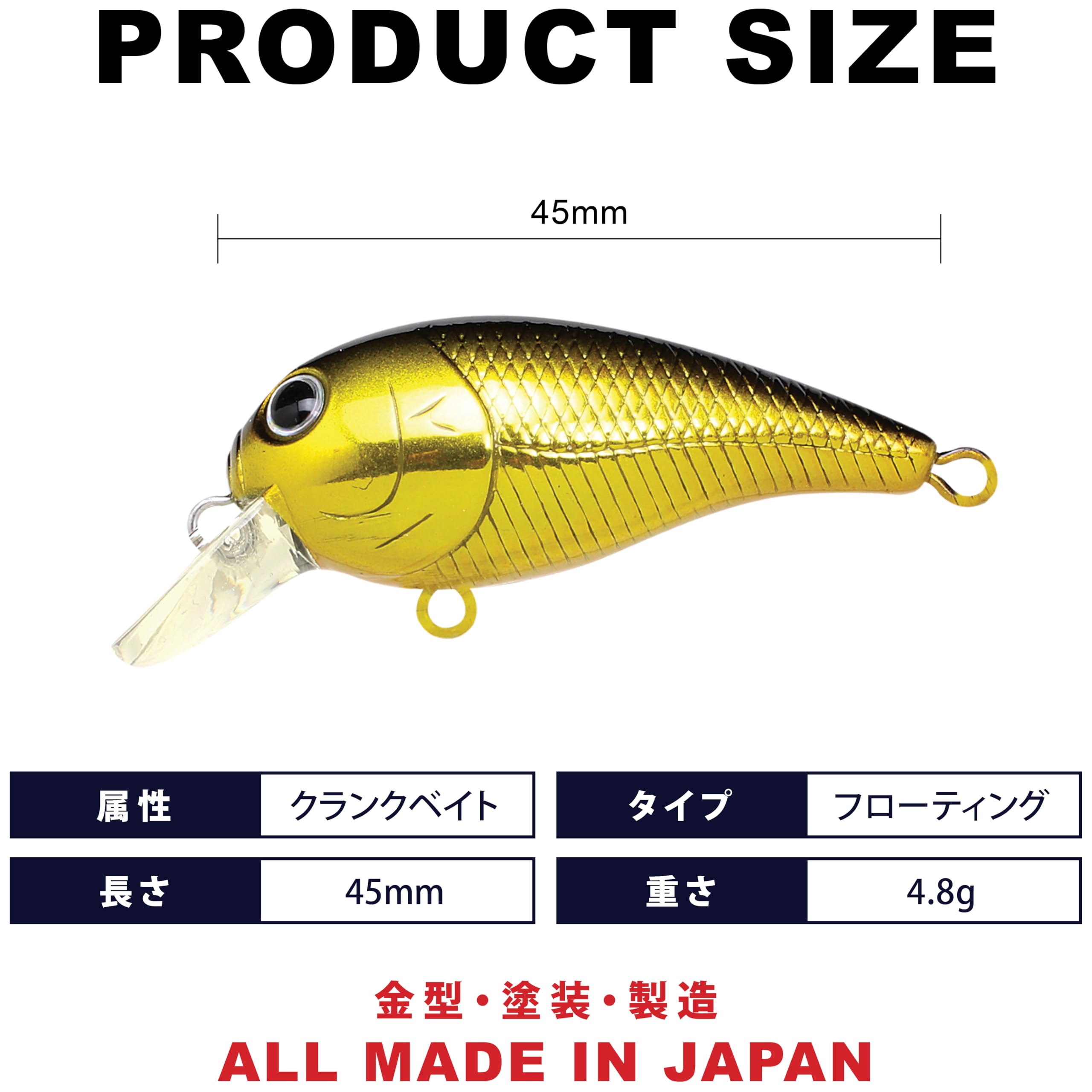 世界的名品　ラッキークラフト　クランクベイト　セット 世界一のクランクベイトができるまで。ラッキークラフトU.S.A.