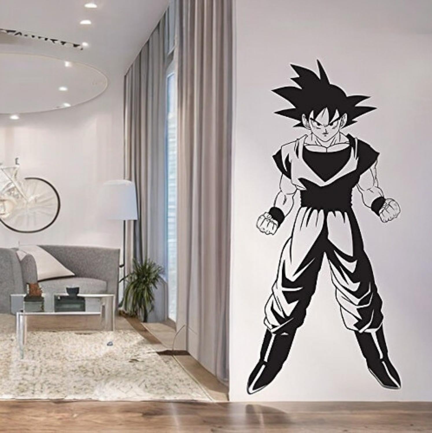 CVANU Dragon Ball Z Goku Vinyl Wall Art Decal (Black) WD-0767, Pack of 1 (B07D5V17QR) Amazon Price History, Amazon Price Tracker