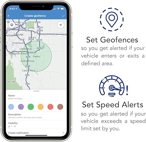 Miniatura 4 de Brickhouse GPS Tracker for Vehicles - Livewire Volt 4G LTE Wired Car Tracker with GPS Tracking & Mapping - Enhance Security with Real-Time 24/7