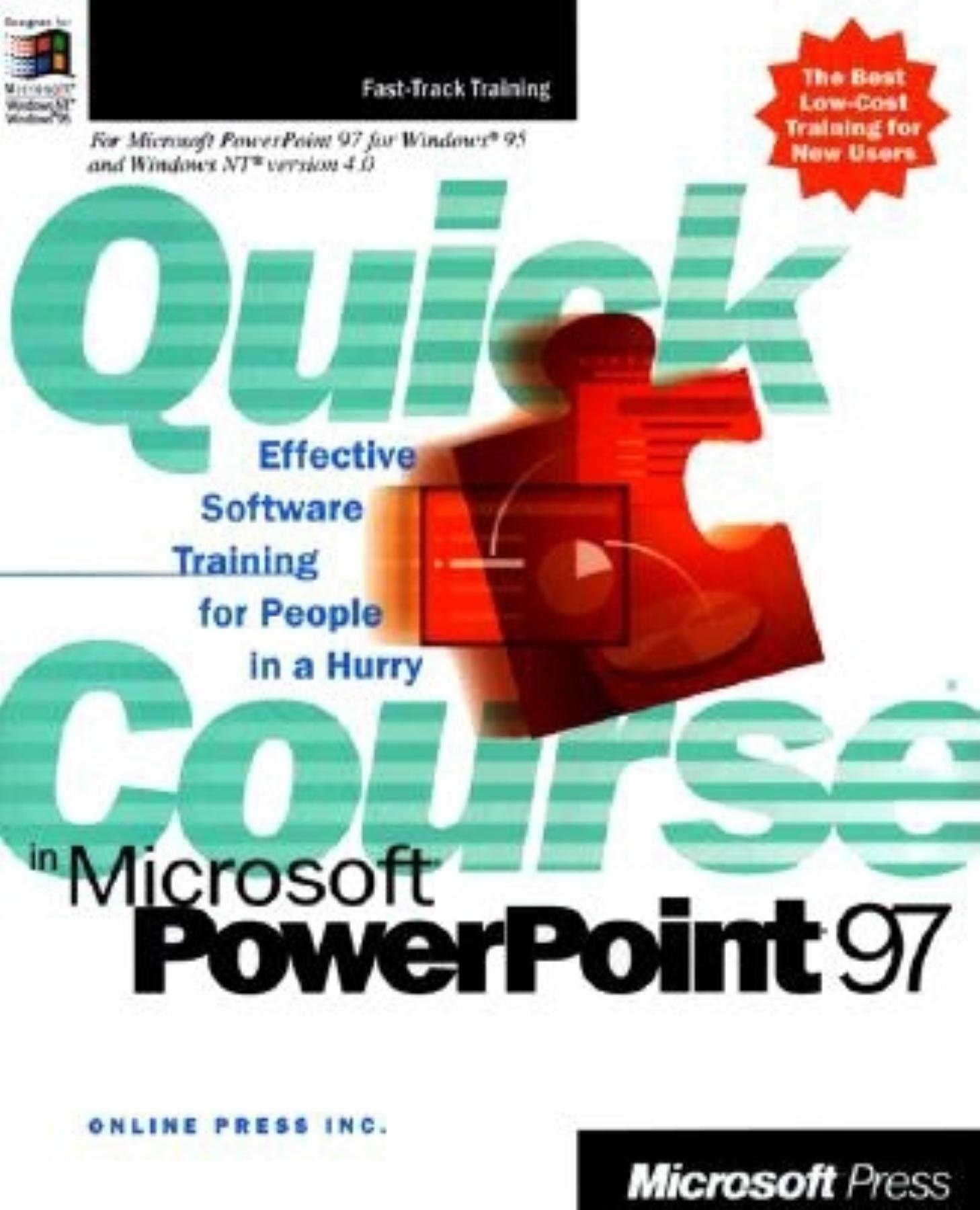 QUICK COURSE MS POWERPOINT 97