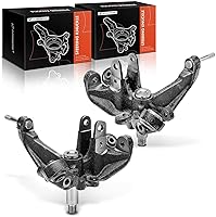 Vista 9 de A-Premium Nudillo de dirección de suspensión trasera izquierda compatible con Honda Accord 2003-2007, lado del conductor