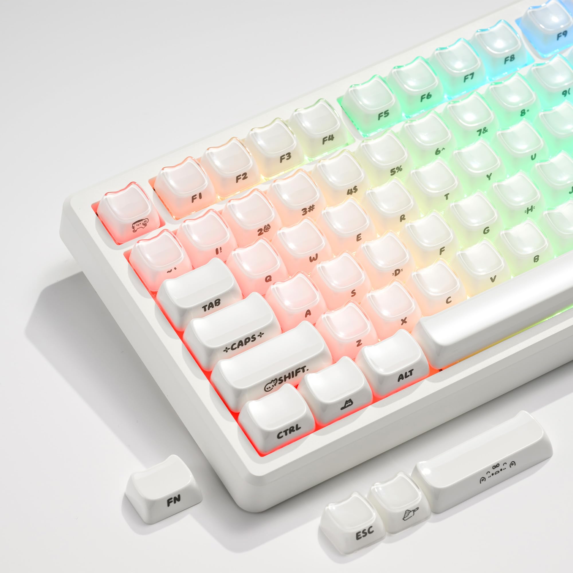 Amazon.co.jp: OHY XVX Mao Profile Jelly R2 サイドプリント 半透明