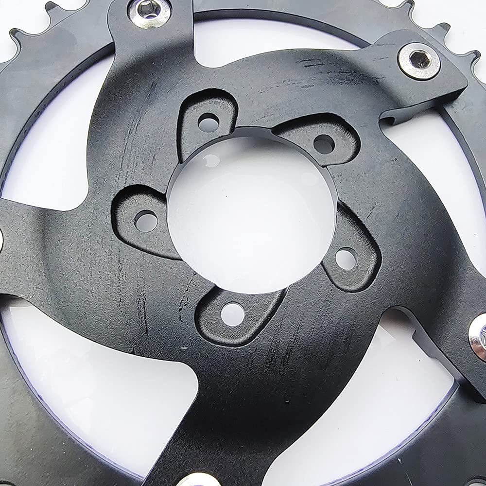 Ebikefans Kettenblatt Für Bafang Mittelmotor - 42T-52T CNC Aluminium Für BBS01 BBS02 BBSHD