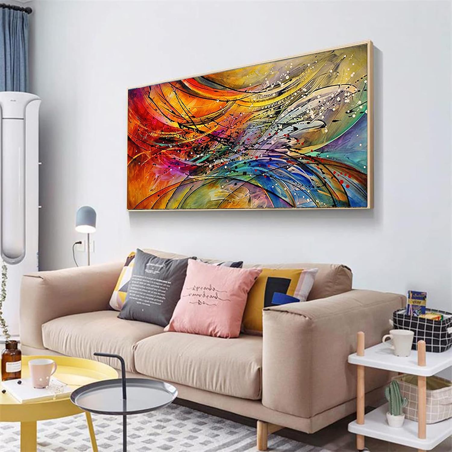 YALKIN Diamond Painting Kits for Adults (35.5x15.7in), DIY 5D Diamond Painting Paint Abstract by Number with Gem Art Drill Diamond Painting Kits for for Home Wall Décor, Gifts image 3