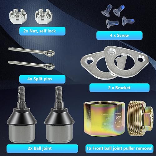 Miniatura 8 de Herramienta de extracción de rótula delantera compatible con Polaris ATV UTV Sportsman Ranger, etc. Magnum Xplorer Trail Boss Reemplazar # 100-4057