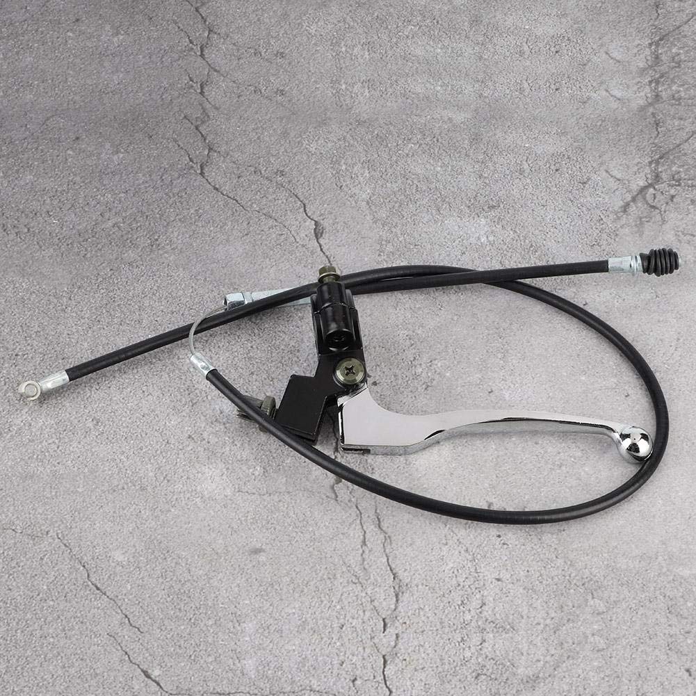 Yctze Cavo Frizione Moto, Leva Frizione Freno in Lega di Alluminio + Cavo Adatto per 125 IMR CRF 50 70 KLX110 Pit Adatto per Dirt Bike