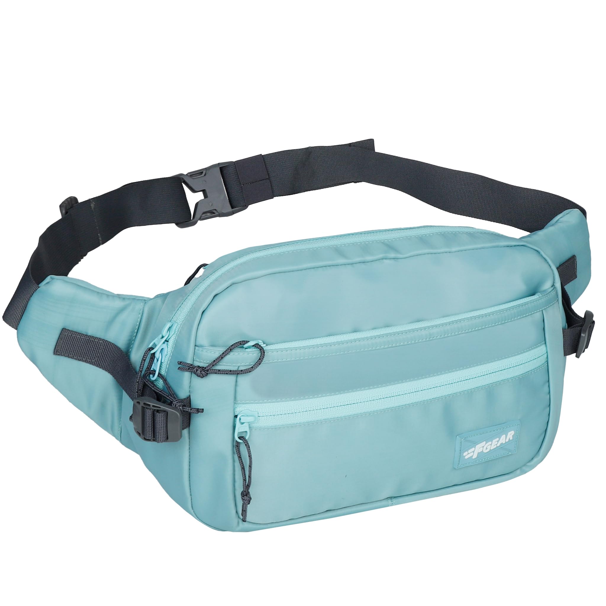 Wagner 8L Light Grn Crossbody Waist Pouch Elegant Style Travel Pouch Passport Holder w Adjustable Strap Chest Bag Large Fanny Packs Sport Bag for Travel Running Outdoor Cycling Riding |Unisex-image-10