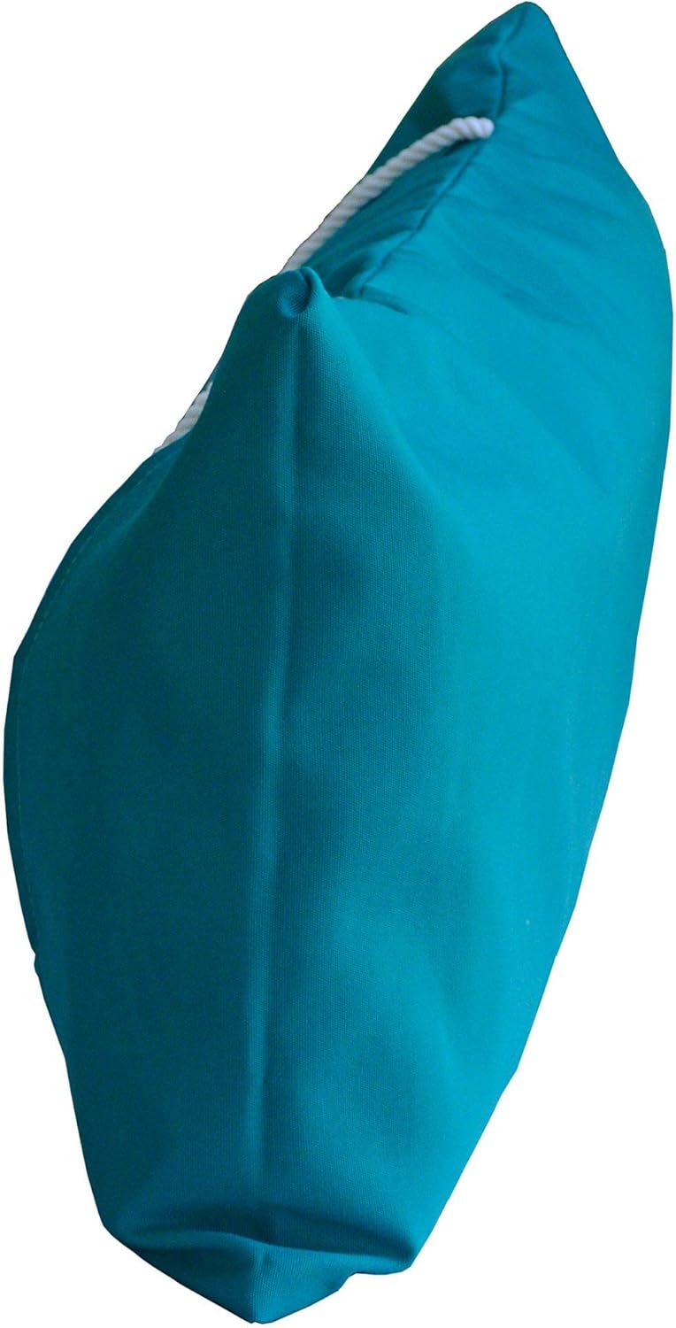 The Hamilton Collection 33" Green Hammock Rectangular Pillow with Tie-Offs