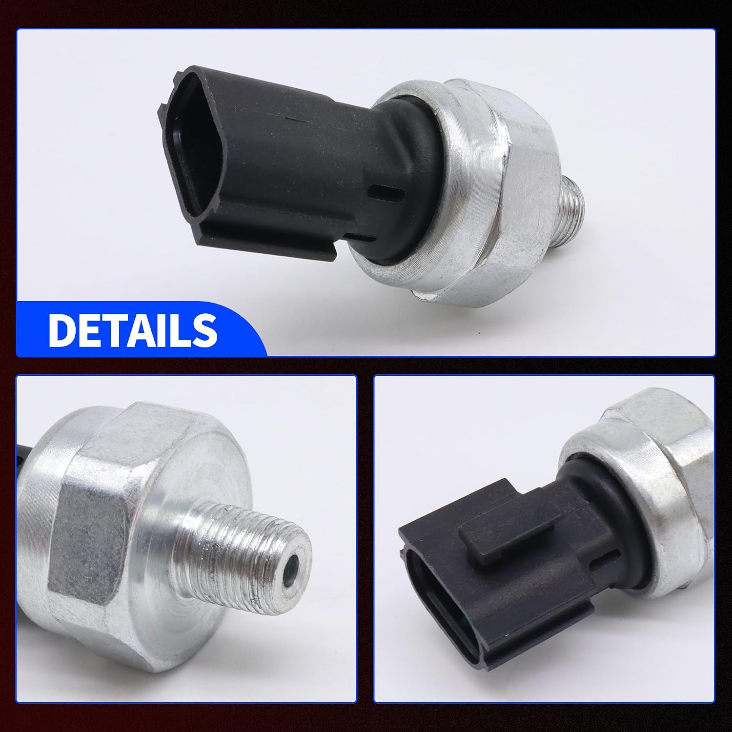 Oil Pressure Sensor Switch PS417 Compatible with 2003-2009 Nissan 350Z 2005-2006 Altima 2005-2008 Armada, Compatible with Infiniti QX56 2004 2005 2006 2007 2008 2009 Oil Pressure Sending Unit