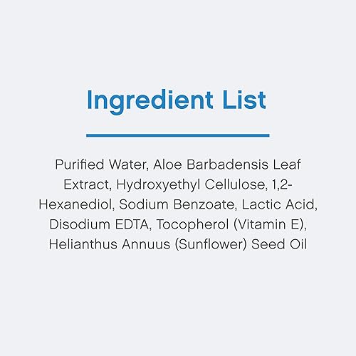 Miniatura 5 de Lubricante Personal a Base de Agua de 3.38 Fl Oz. Lubricante Personal con Aloe y Vitamina E, Portátil, Hipoalergénico, Libre de Parabenos y