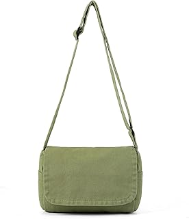 Zlineviy Small Crossbody Bag For Women Cute Canvas Purse Mini Messenger Bag