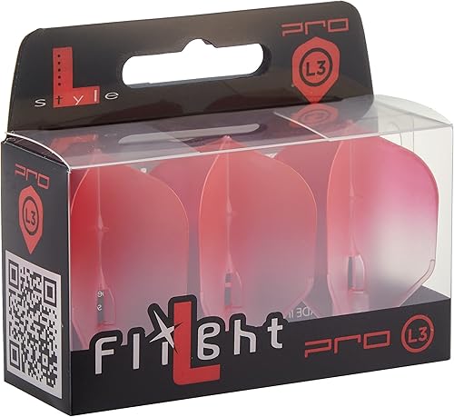 Vista 168 de Vuelos de dardos - Forma L3 Modelos PRO, KAMI y EZ Compatible con punta suave y dardos de punta de acero