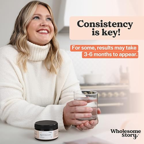 Miniatura 5 de Suplemento en polvo de mio-inositol y D-Chiro inositol para mujeres Equilibrio hormonal y apoyo saludable de la función ovárica Vitamina B8