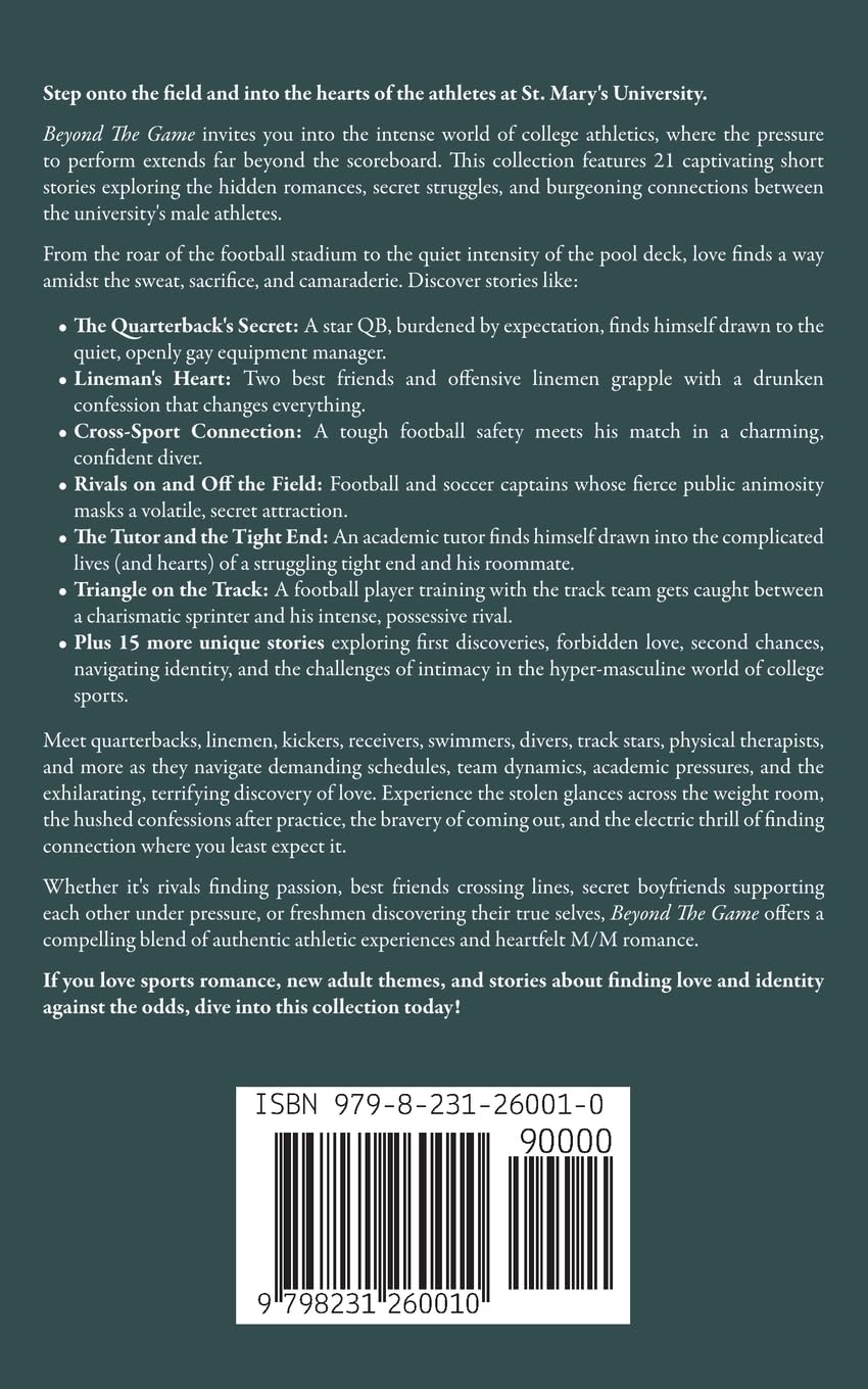 Beyond The Game: An Athletics and Football Romance: 21 Short Gay Romance Stories: 2