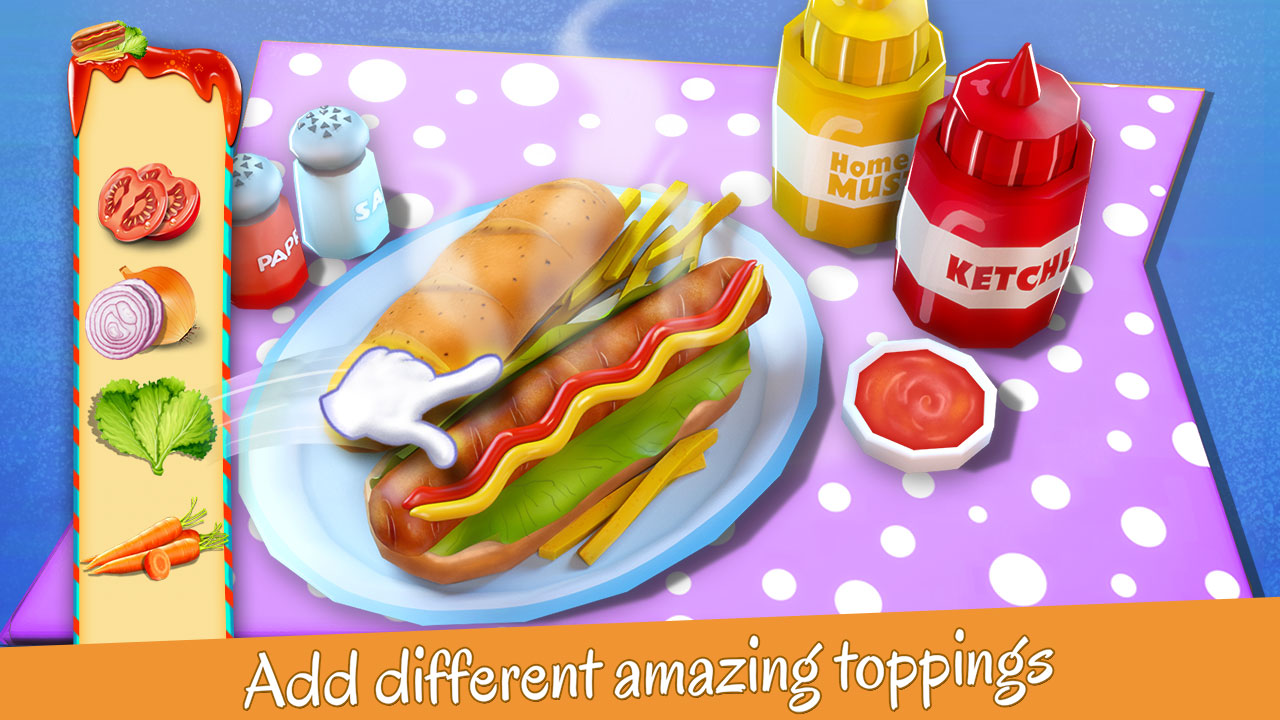 Sausage Maker Cooking Café 3D App on Amazon Appstore