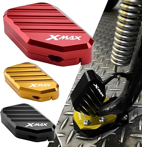 Miniatura 3 de Para Xmax X-MAX 125 250 300 400 XMAX250 Accesorios de motocicleta Soporte lateral Extensión Soporte ampliador Soporte lateral Trípode extendido