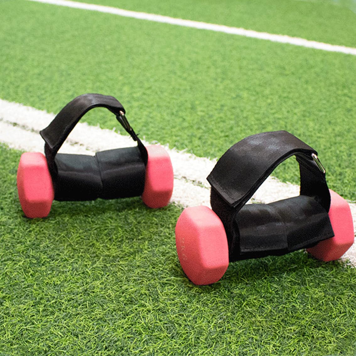 Tibialis Trainer szlufki na stopę, 2 sztuki, regulowane hantle kostka, paski do mocowania kostka, kickbacks, do treningu siłowego nóg, dla mężczyzn i kobiet