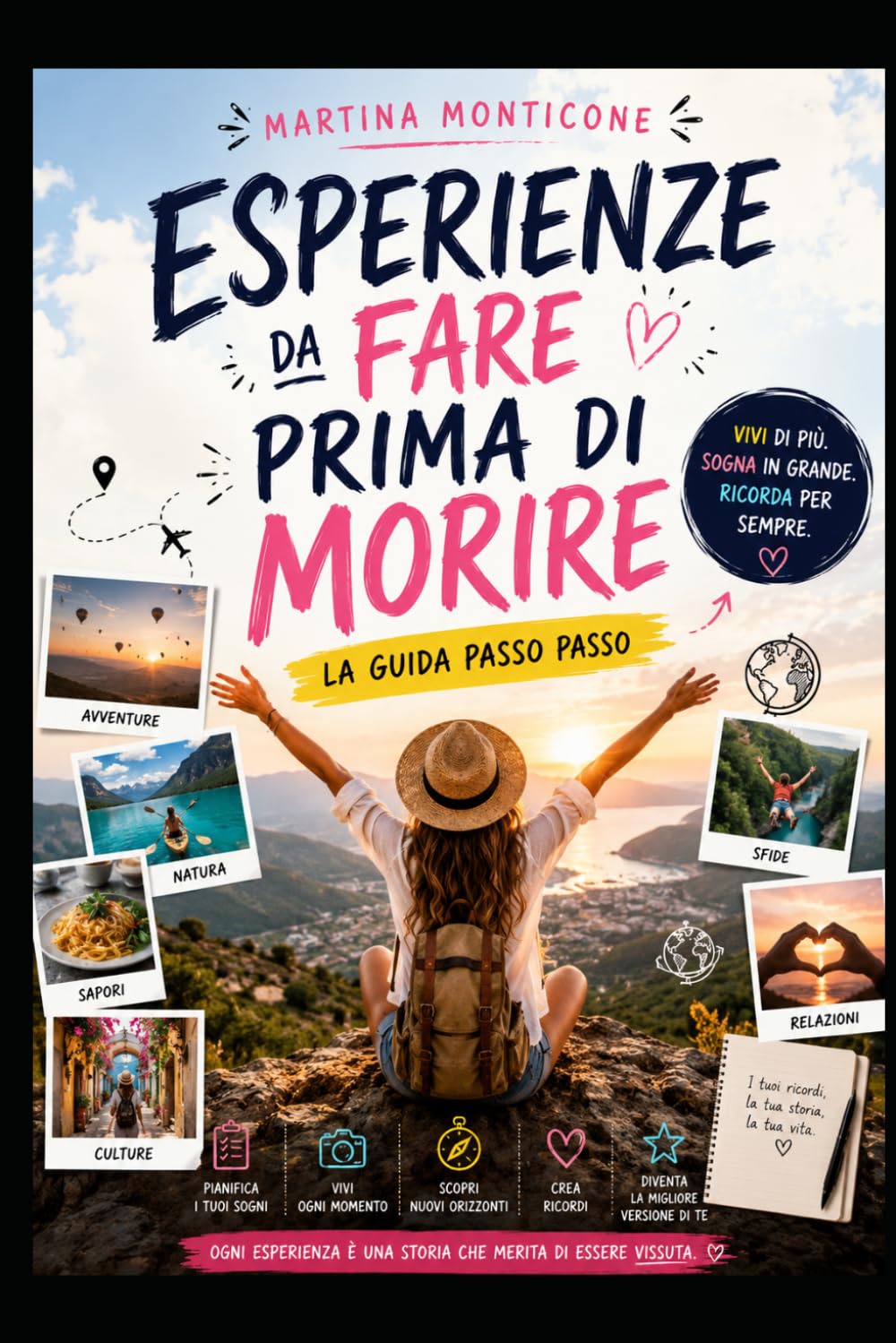 Le esperienze di vita da fare prima di morire:laguida Passo Passo!