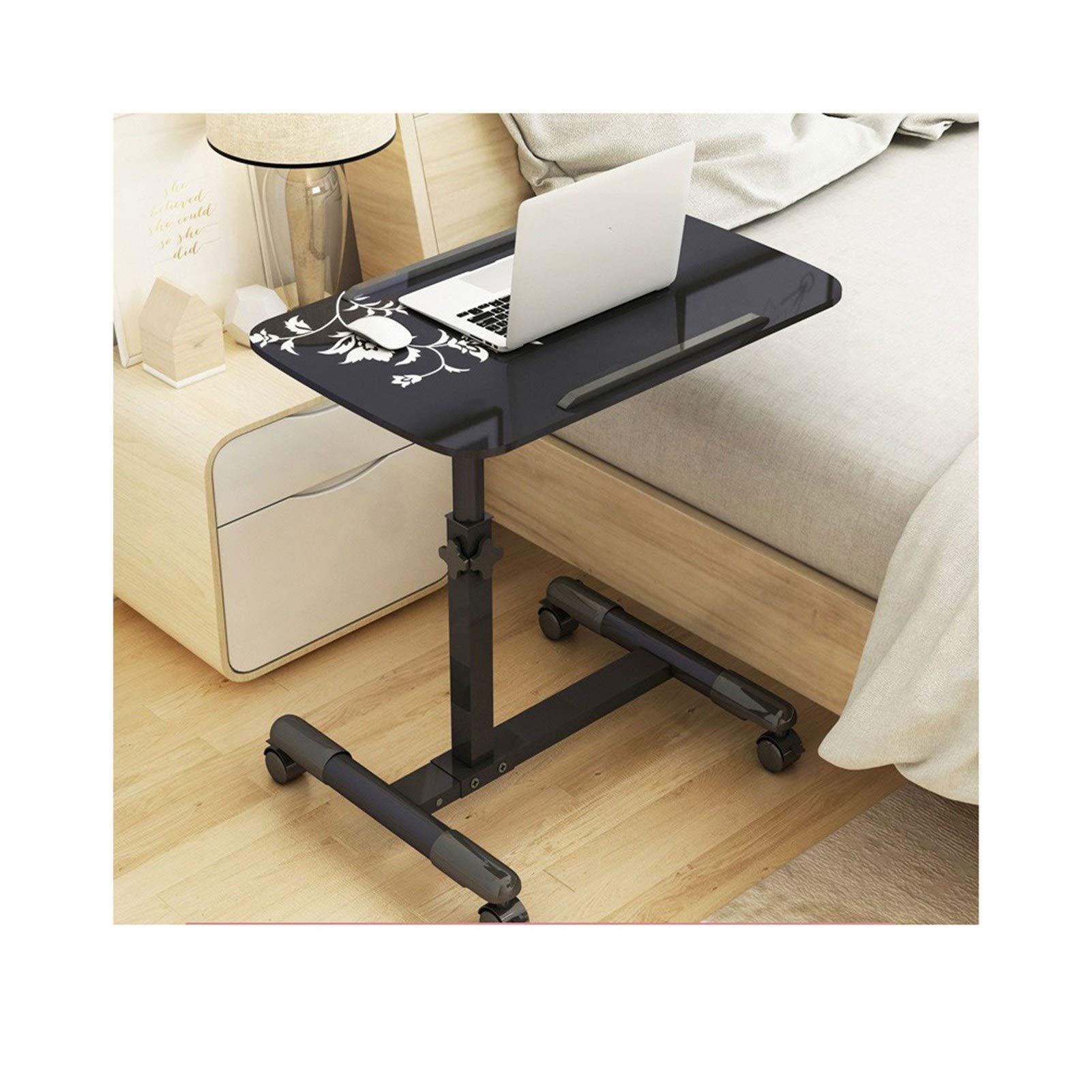 Buy VVPONMEIQS Laptop Table For Couch Rolling Laptop Table Rolling Laptop Desk With Wheels