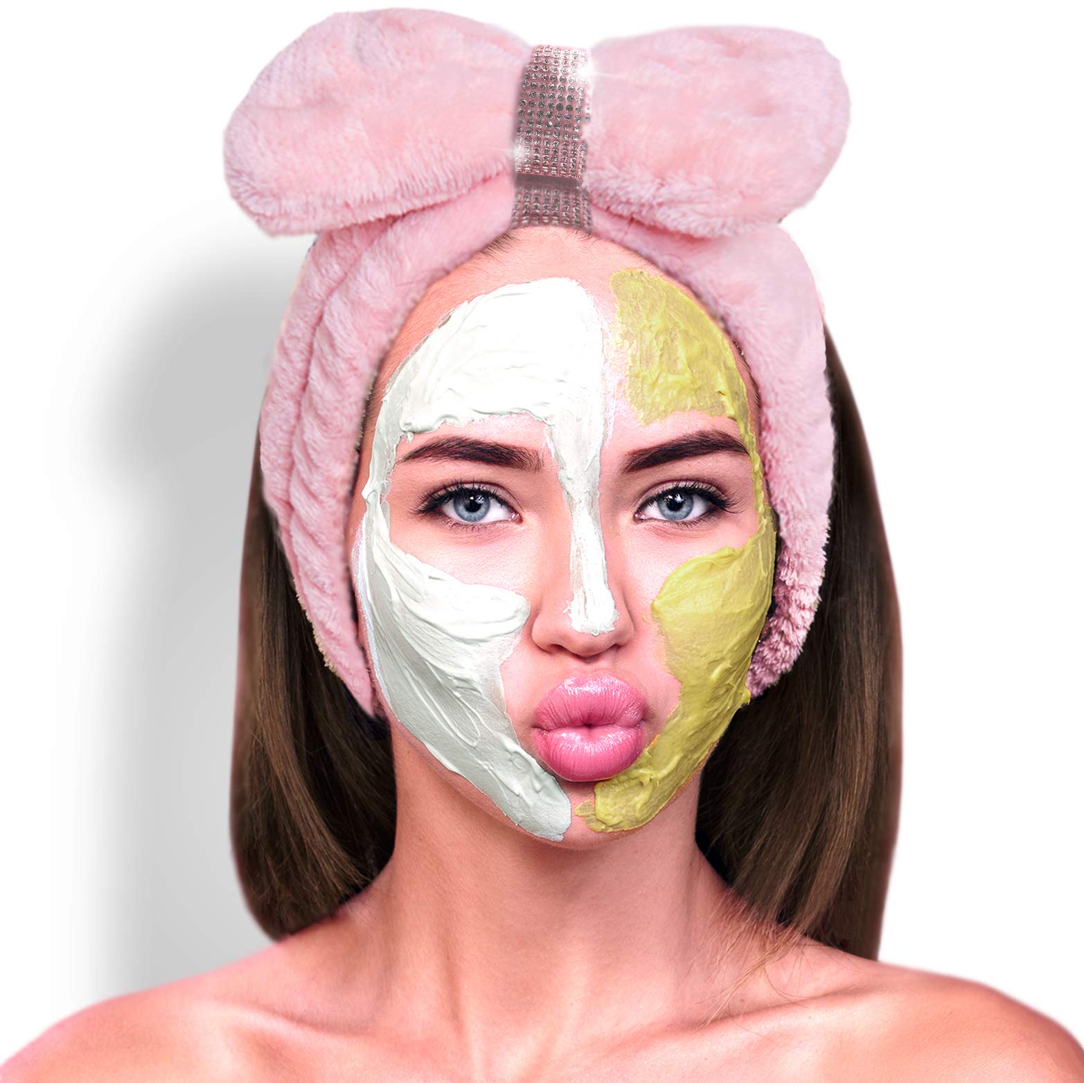 Head Band for Skincare and Makeup Routines, Ideal for Sheet masks, UK Brand (SPARKLE)