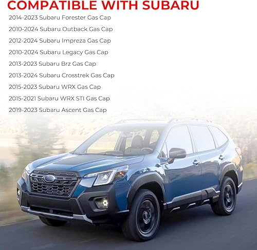 Miniatura 2 de Tapa de combustible para Subaru, Outback 2010-2024, Impreza 2012-2024, Forester 2014-2023, Legacy 2010-2024, Brz 2013-2023, Crosstrek 2013-2024, WRX
