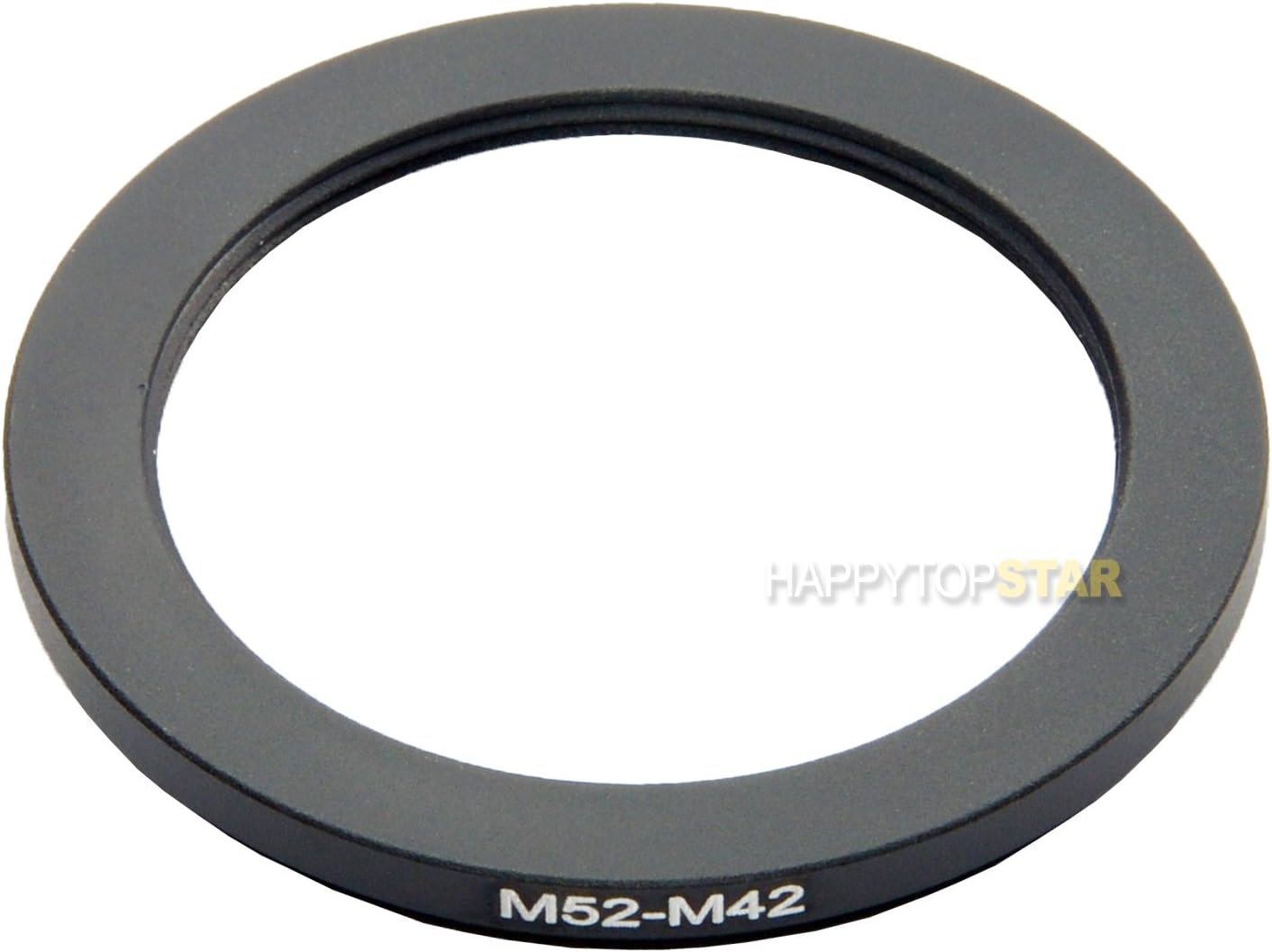 HAPPYTOPSTARMetal M52 to M42 Male to Female 52mm to 42mm M52-M42 Step-Down Coupling Ring Adapter for Lens Filter
