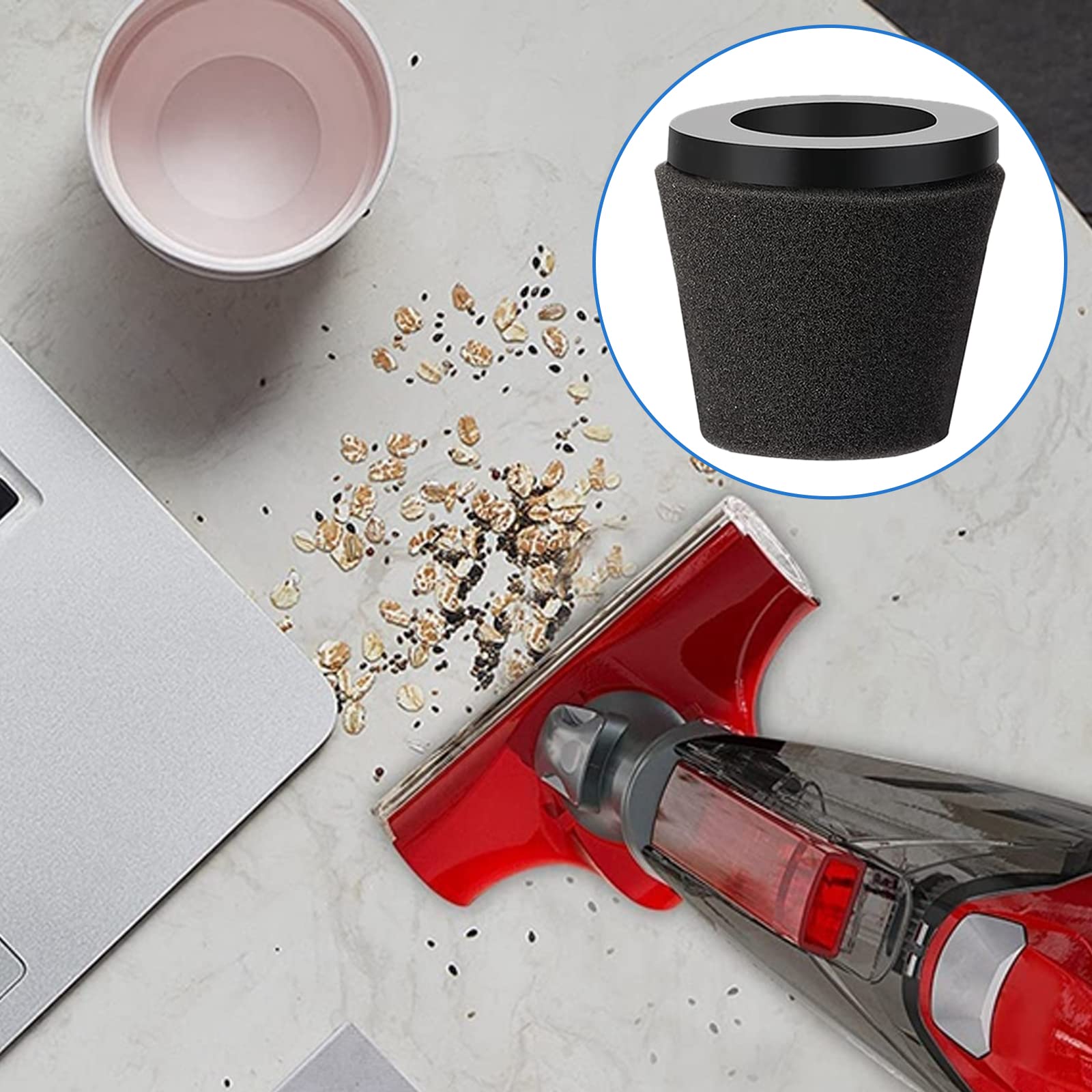 Amazon.co.jp: VideoPUP 交換用ハンドヘルド掃除機 スポンジ付き Dirt
