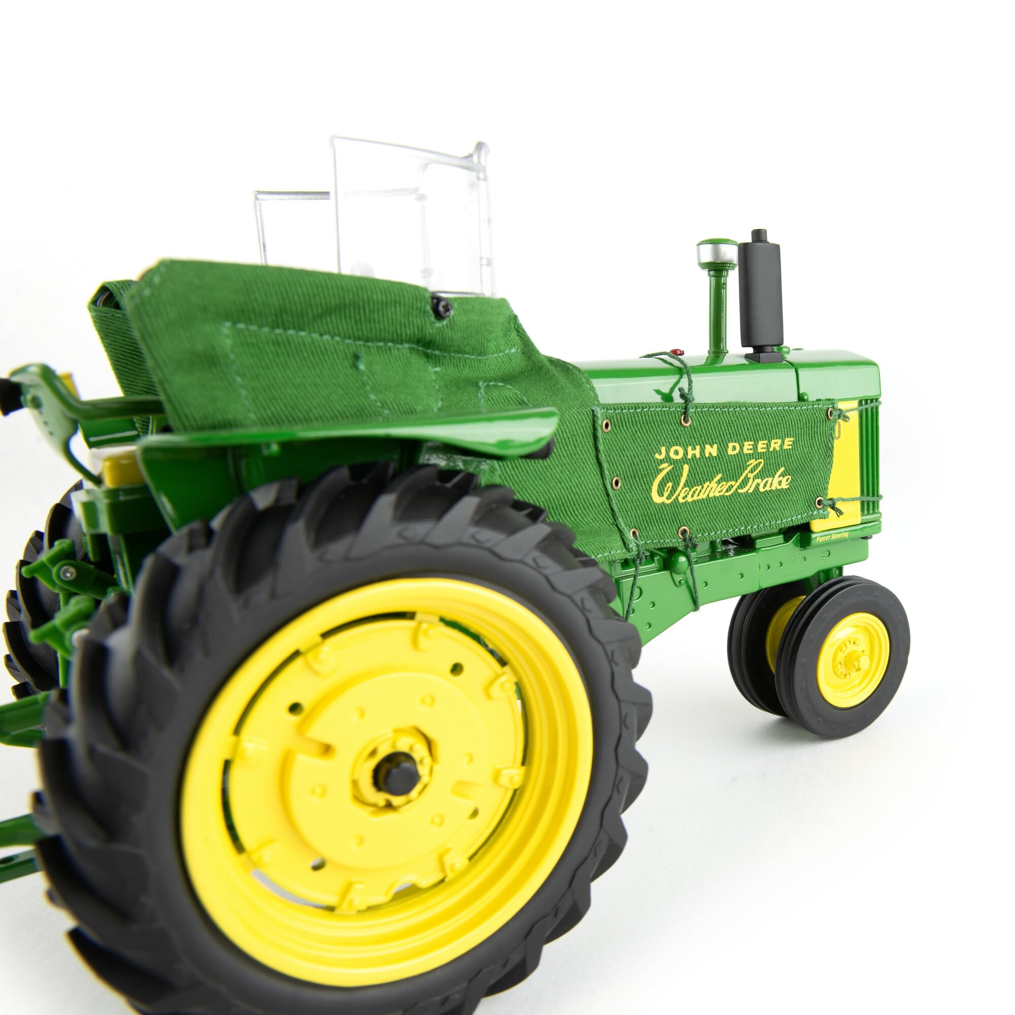 TOMY John Deere 1:16 730 traktor z obudową cieplną – kolekcja Prestige LP86720