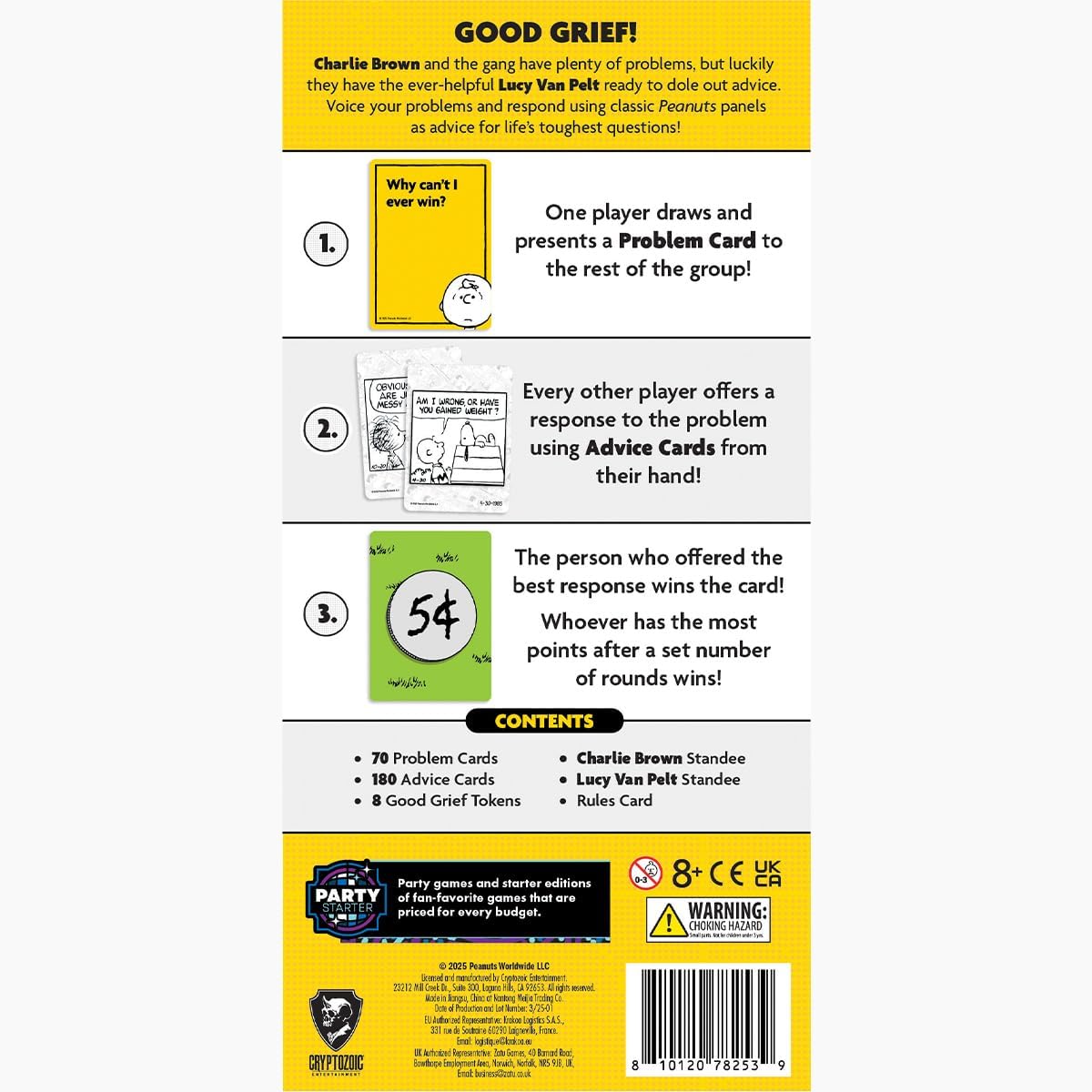 Cryptozoic Entertainment Peanuts: The Doctor is in