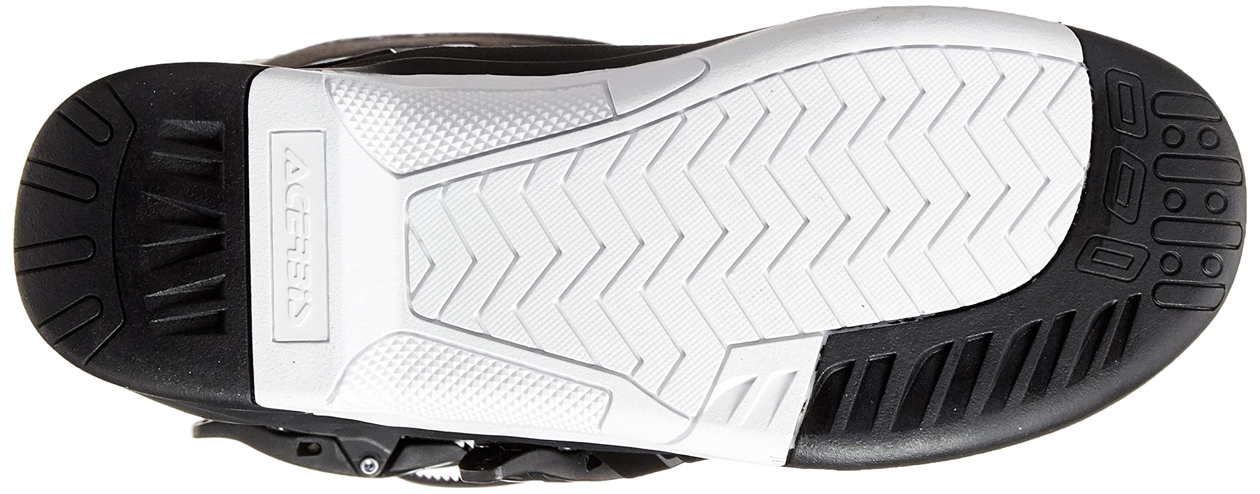Acerbis Botas Off Road X-Team, color negro/blanco, talla 43