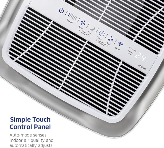 AIRDOCTOR 5500i SMART Air Purifier for Large Rooms & Open Concept and AIRDOCTOR 3500i SMART Air Purifier for Living Rooms & Bedrooms Bundle. 3 Stage Filtration with Pre-Filter, UltraHEPA, Carbon/VOC.