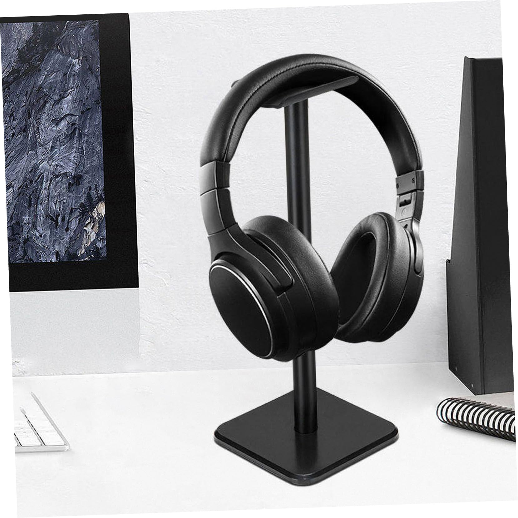 Uonlytech 3pièces Support De Casque Gaming Antidérapant Rack De Présentation pour Écouteurs Support De Bureau Stable Et Élégant