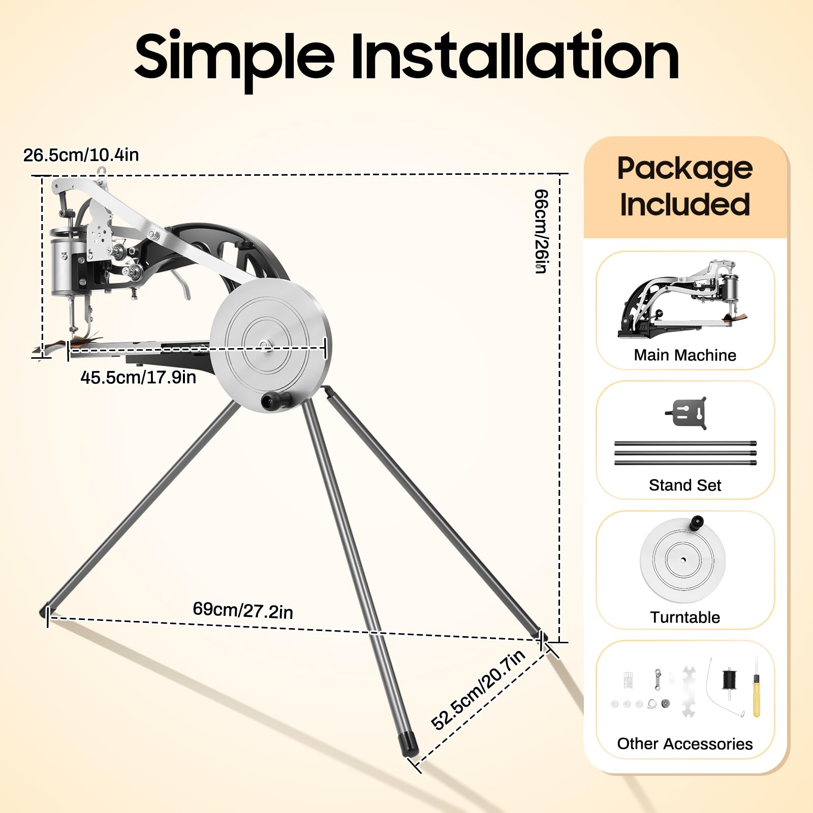 Machine à Coudre Cuir 6mm Machine U00e0 Coudre Manuelle Pour Cuir