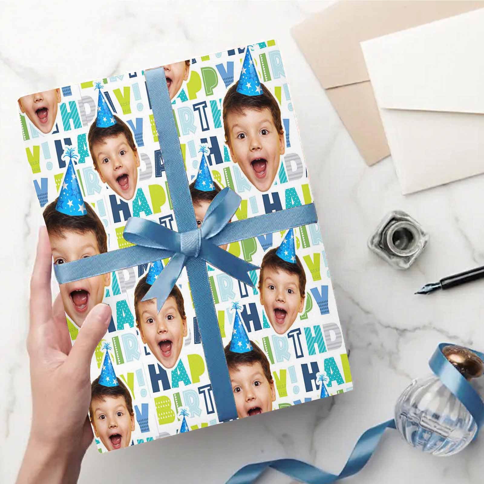 Papel Envoltura Personalizado Fireman Sam – Añade Nombre | Cumpleaños Niños