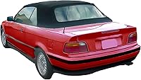 Vista 1 de HECASA Tapa blanda convertible compatible con BMW Serie 3 1994-1999 E36 318i 323i 325i 328i M3 Cabrio Negro + Marrón Techo de tela de vela