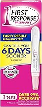 First Response Early Result Pregnancy Test, (Pack of 3 tests) (Packaging & Test Design May Vary)