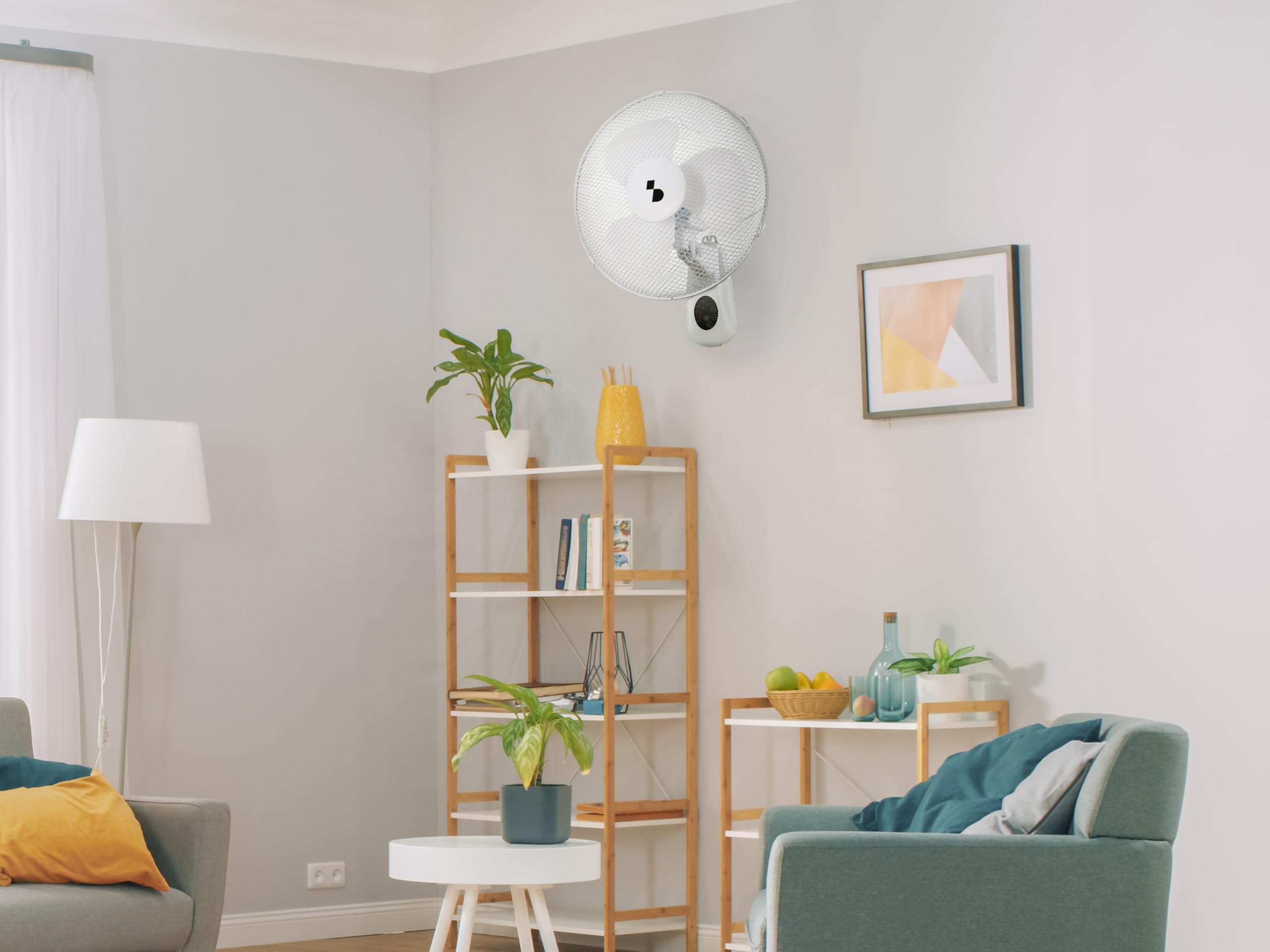 BEPER P206VEN600 Wandventilator mit Fernbedienung und Timer