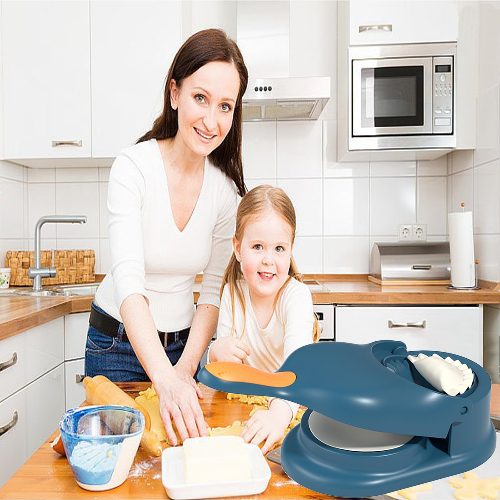 Stampo Per Ravioli E Dumpling 2 In 1 - Manuale, Facile Da Usare, Per Cucina Casalinga