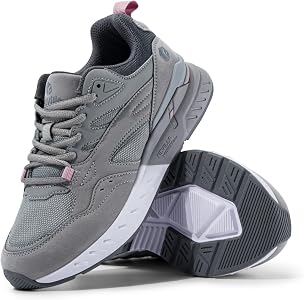 FitVille Women's Extra Wide Walking Shoes Wide Width Sneakers for