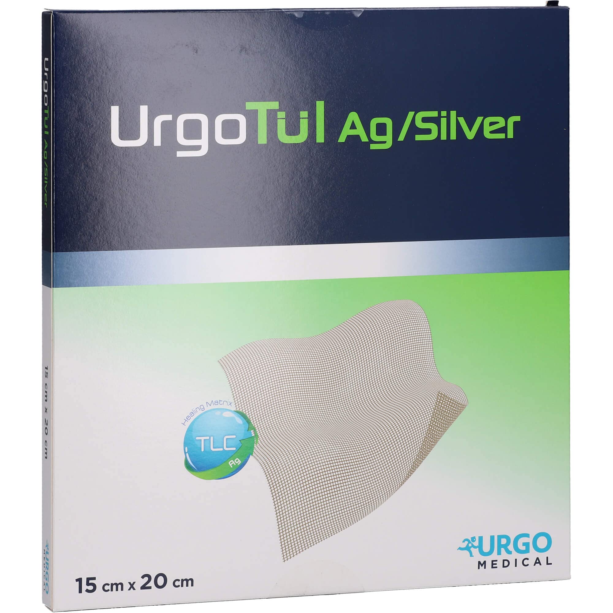 Urgotül Silver, Lipidokolloid-Wundauflage mit Silbersalz, 5 pzas Gasa para heridas