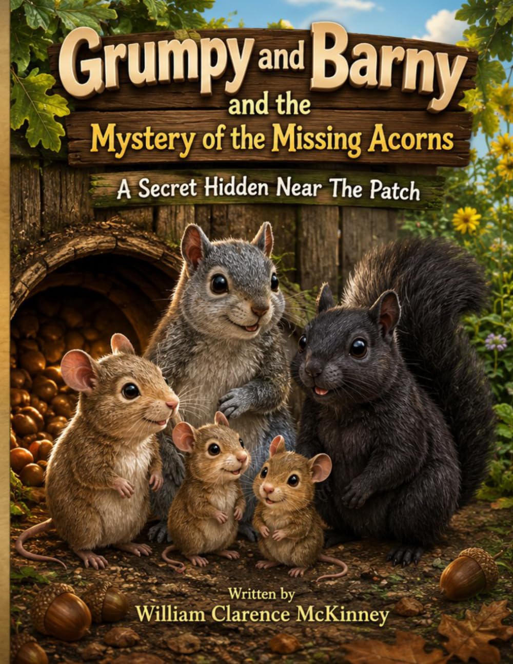 Grumpy and Barny and the Mystery of the Missing Acorns: A Secret Hidden Near The Patch (The Patch Adventures)