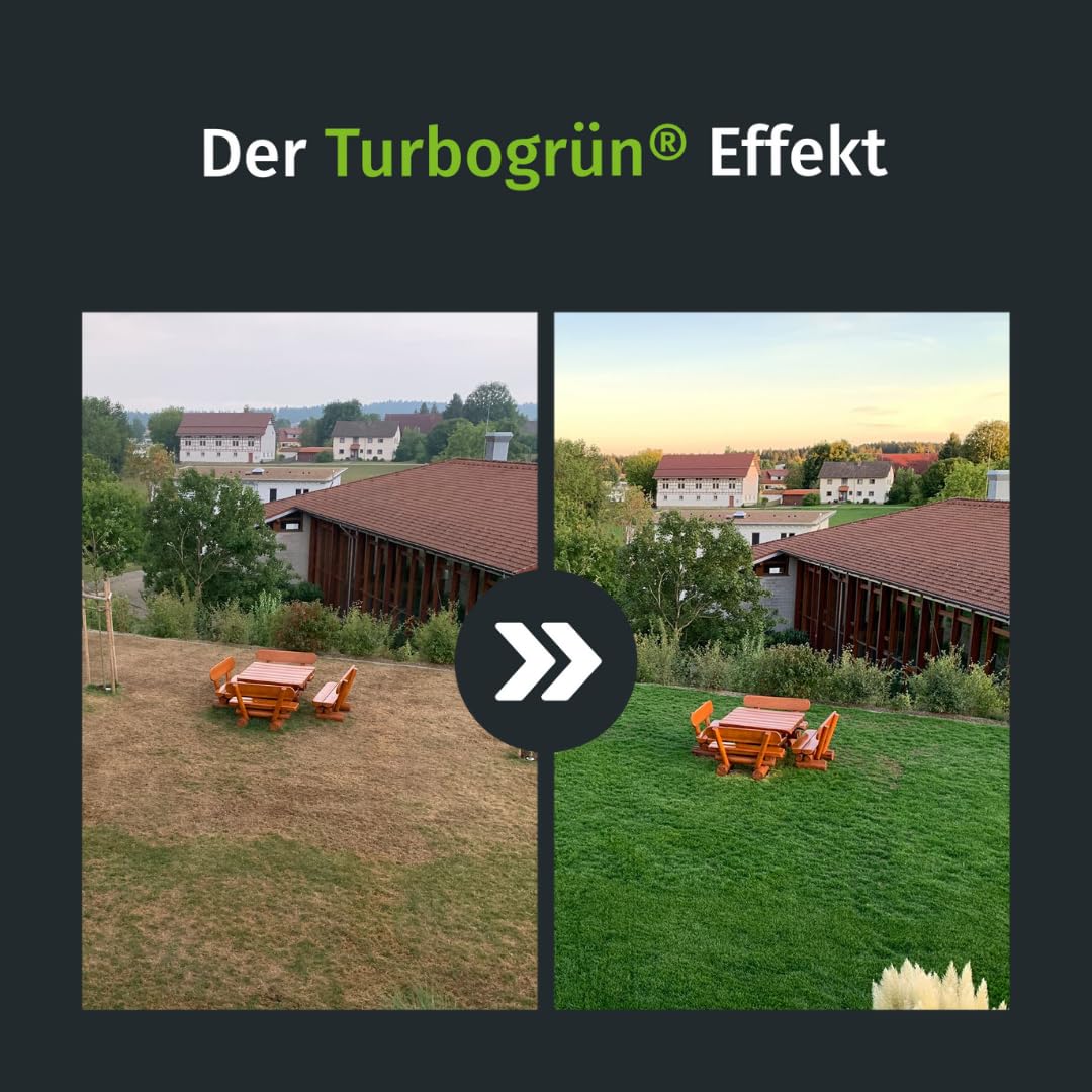 turbogrün® Premium Rasendünger Herbst 10 kg für 280 m² gegen Moos