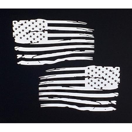 QQSD US American Flag Sticker USA Decal In Multiple Sizes, 3 Pack, 11.7 X 8.3 Inches - Foto 10